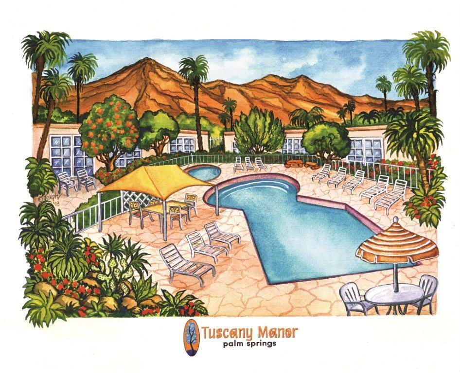Tuscany Manor 棕榈泉 外观 照片